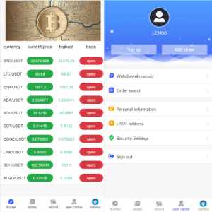 运营版微交易系统/伪交易所系统/虚拟币微盘