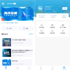 USDT理财系统/USDT投资源码/虚拟币静态收益/区块链