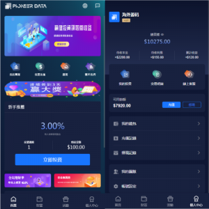 新版UI海外投资理财系统/多语言投资系统/投资众筹系统