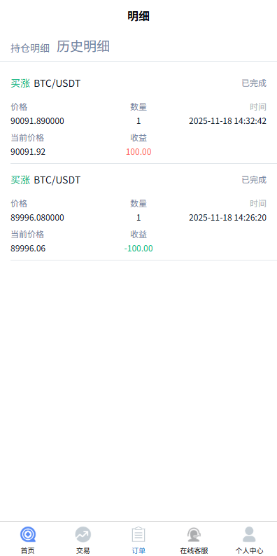 多语言微盘系统/虚拟币微交易/时间盘/秒合约